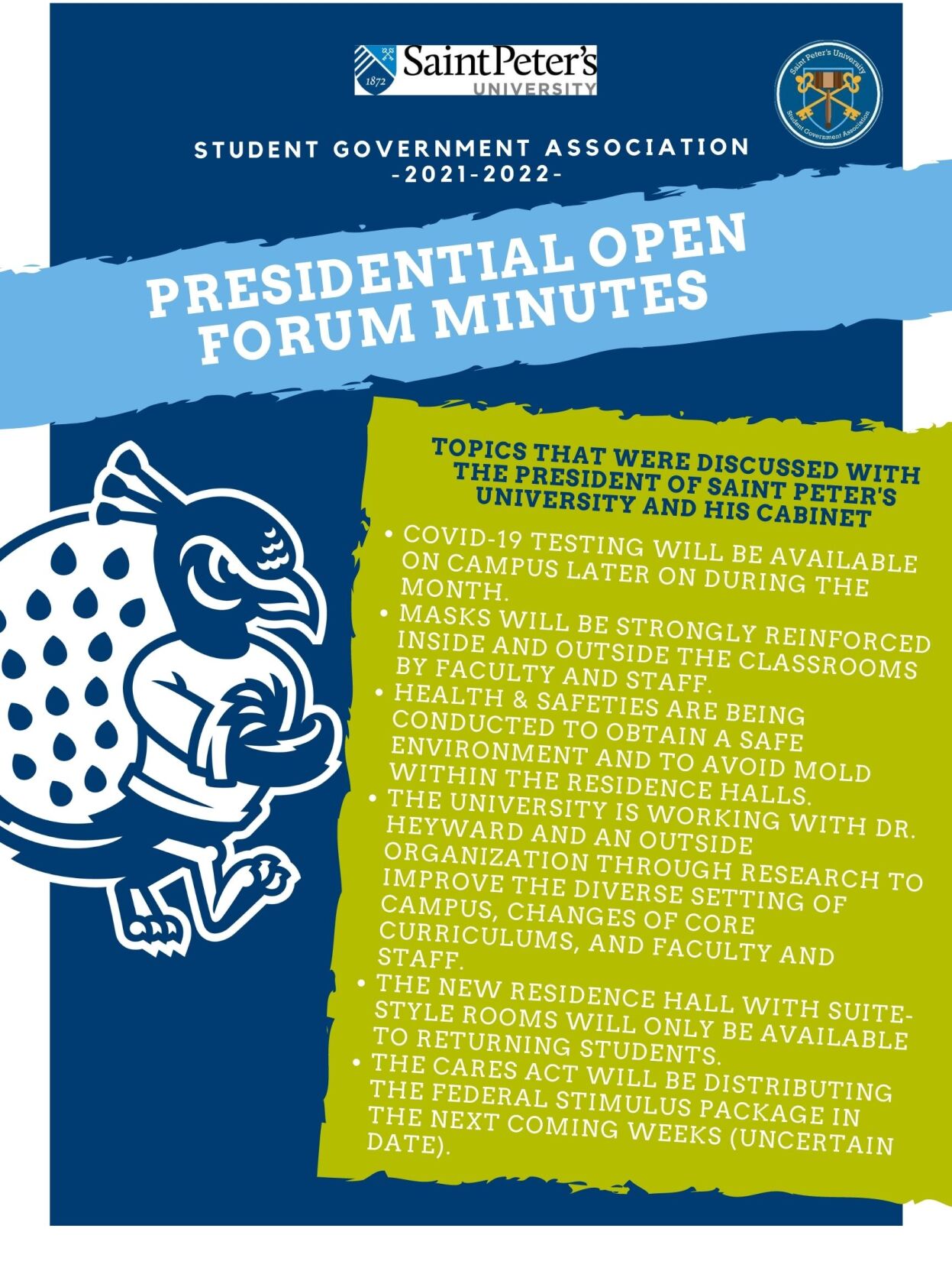 SGA Minutes 1